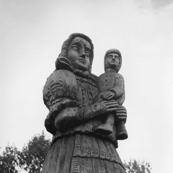 Jozef Gregás: Matka s dieťaťom (1976)