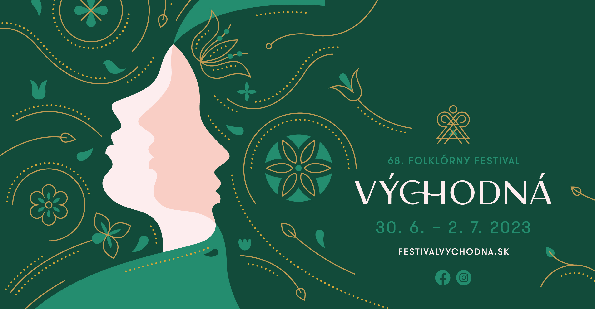 68. folklórny festival Východná, 30. 6. - 2. 7. 2023