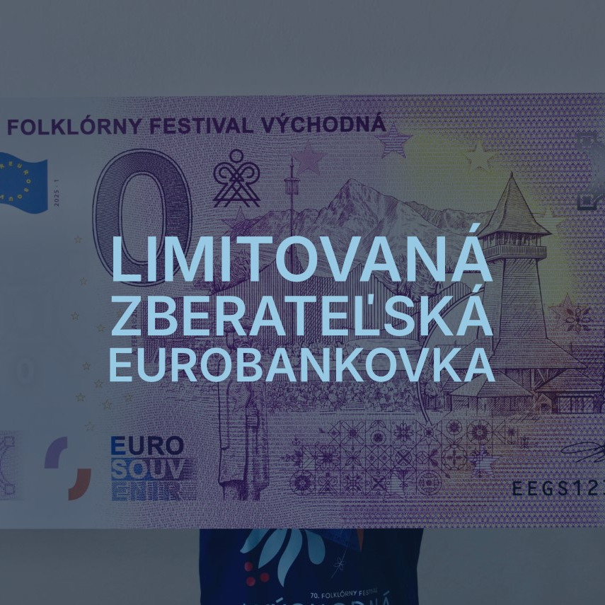 Folklórny festival Východná má vlastnú bankovku