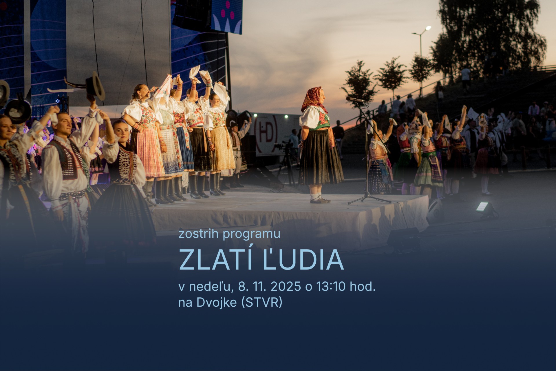 Záznam programu Zlatí ľudia