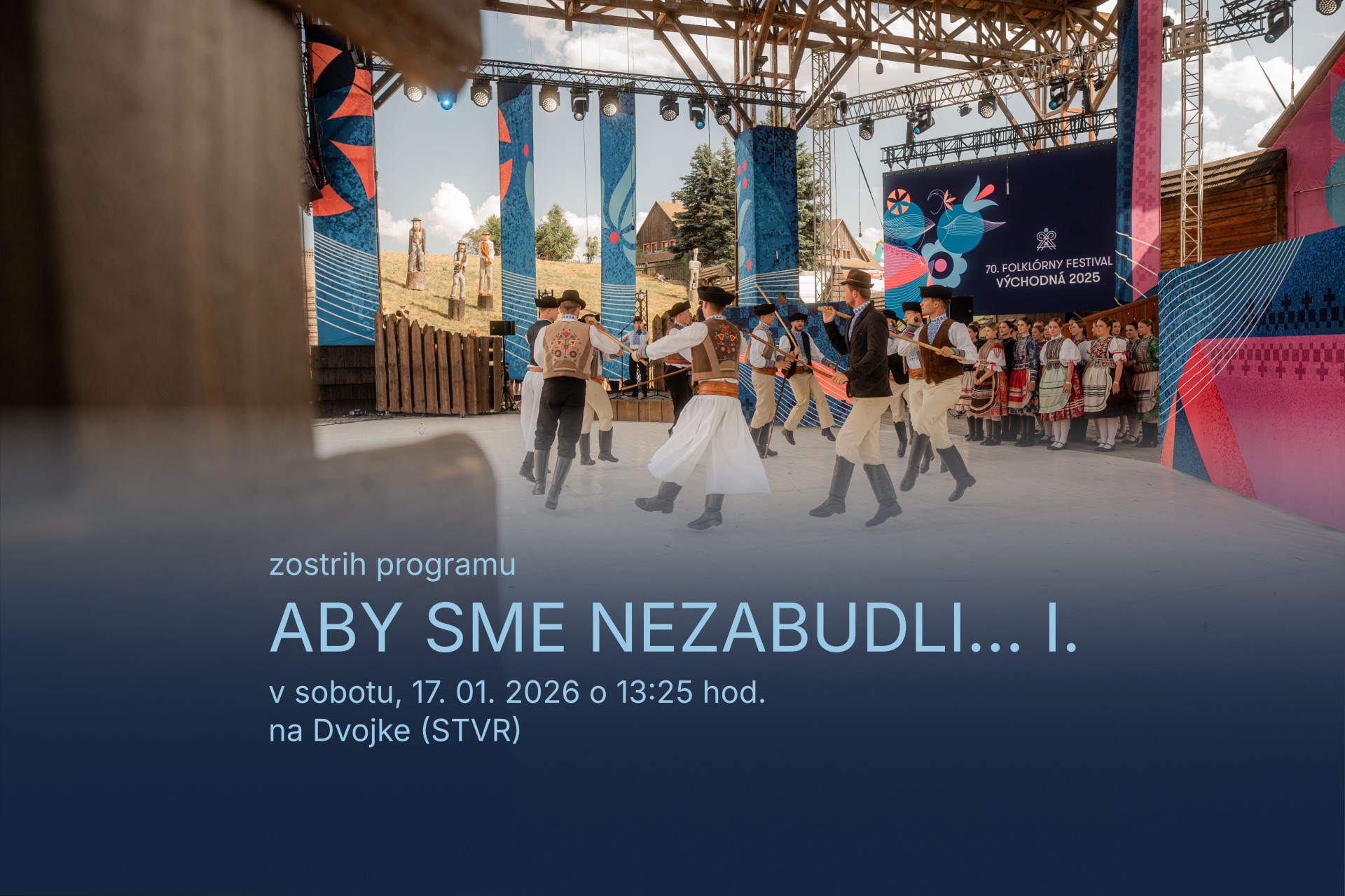 Záznam programu Aby sme nezabudli... I.