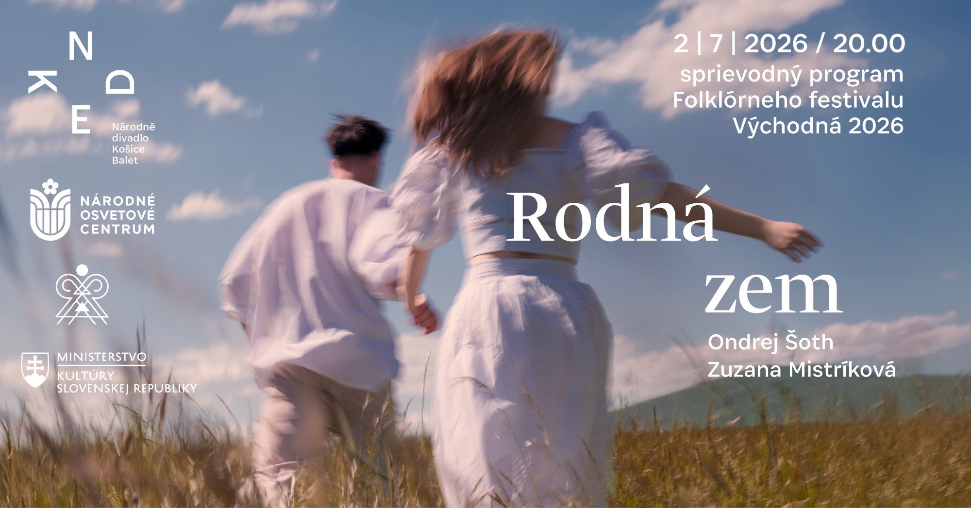 Rodná zem, sprievodný program FFV, 2. 7. 2026