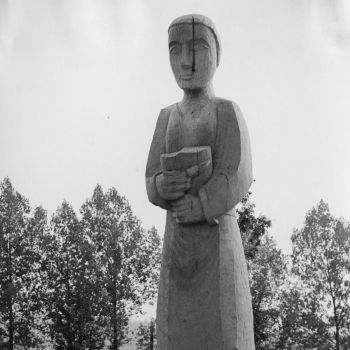 Alojz Machaj: Krájanie chleba (1987)