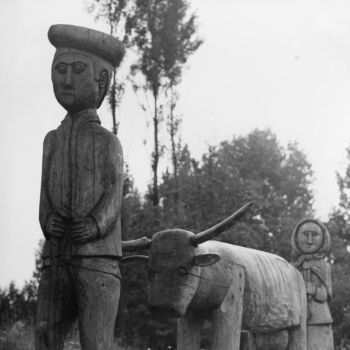 Štefan Siváň st.: Cestou na trh (1976)