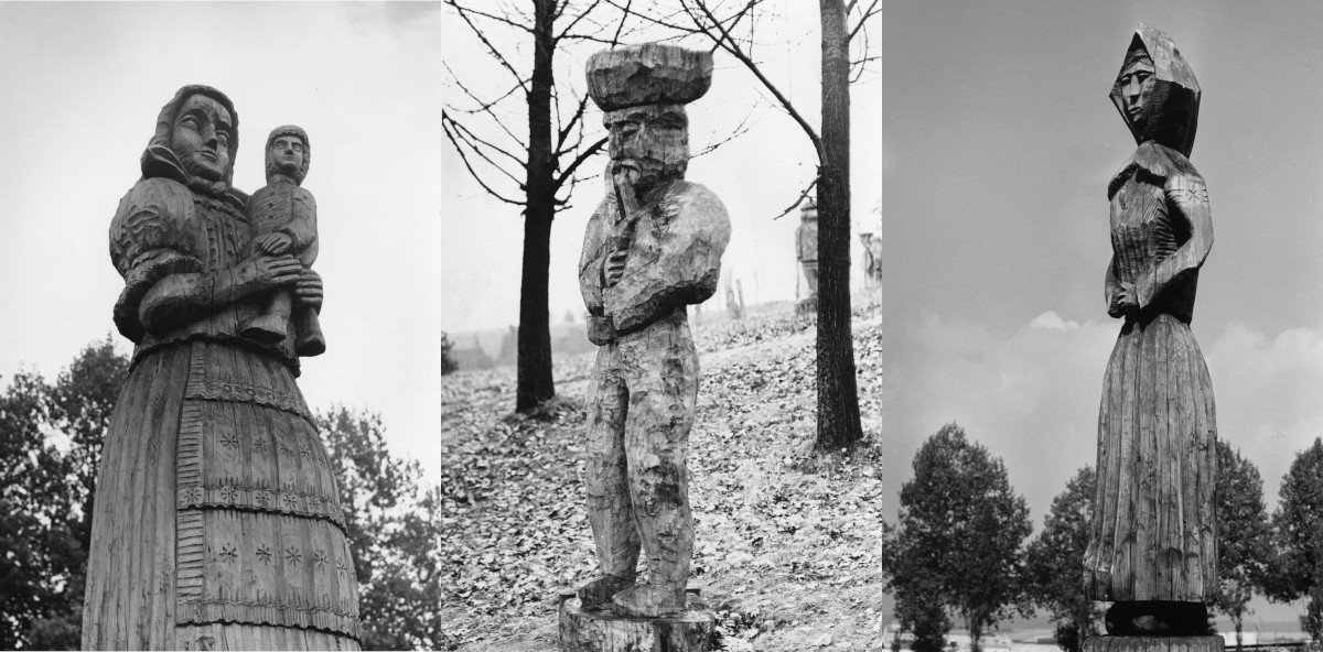 Jozef Gregás - Matka s dieťaťom (1976), Juraj Čambor - Gajdoš (1978), Viliam Meško - Žena (1975)